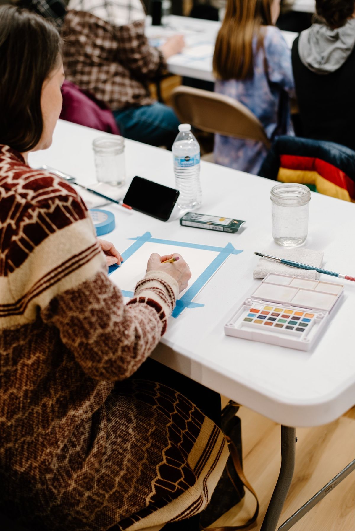 YOUTH & ADULT | Monthly Art Class (Watercolor)