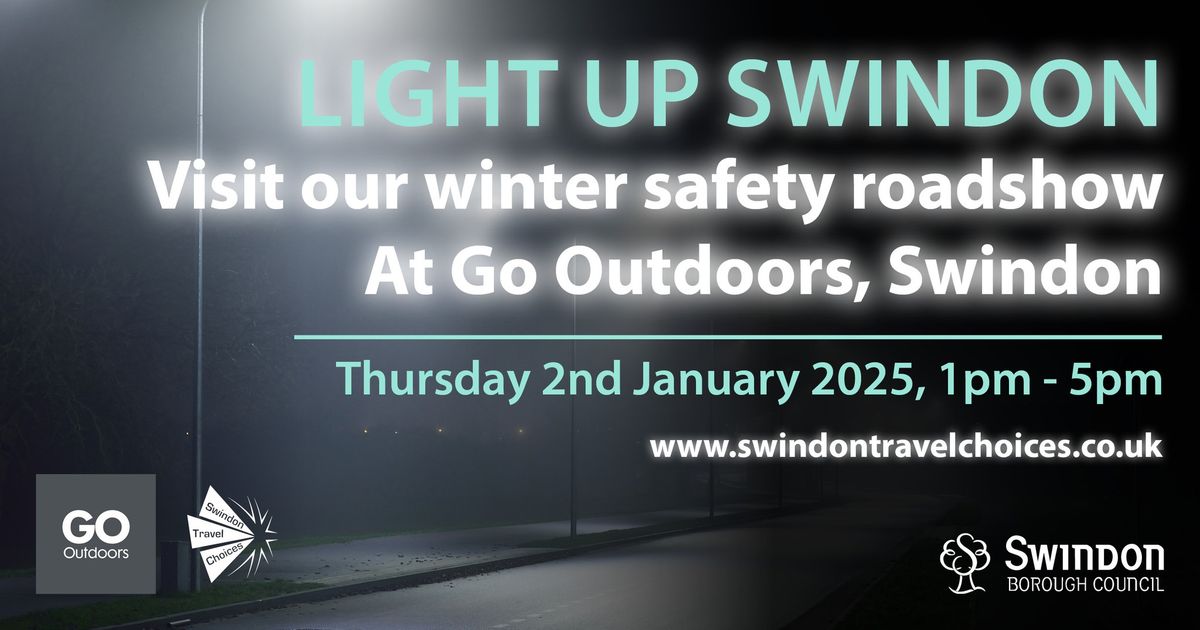 Light Up Swindon - Winter roadshow and bike marking