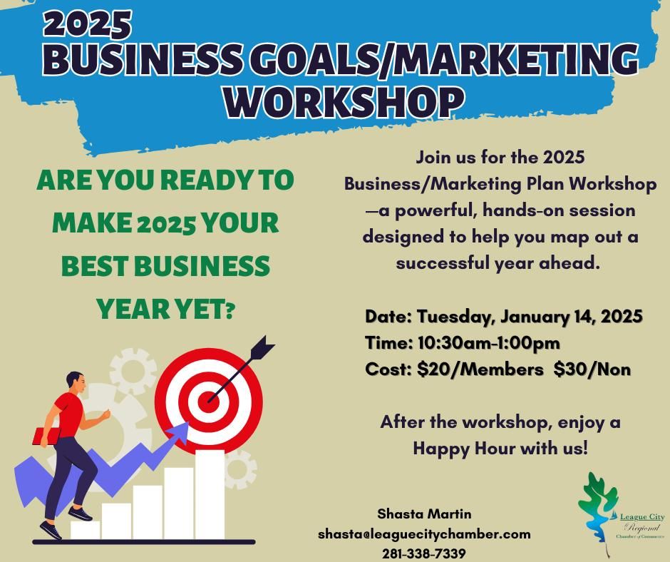 2025 Business\/Marketing Plan Workshop: Crafting Your Roadmap to Success