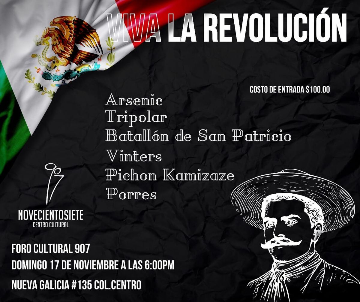 \u00a1Viva la revoluci\u00f3n!