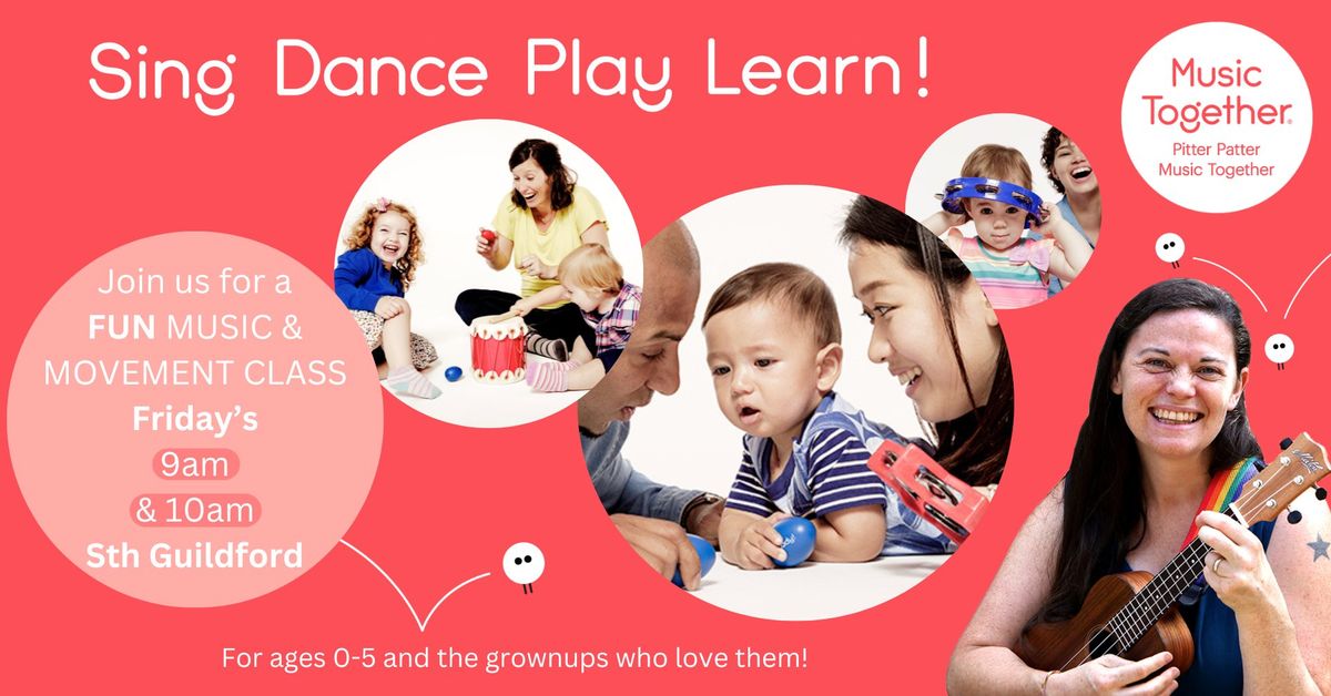 Joyful Music Class (0-5yrs) Waterhall \/ South Guildford