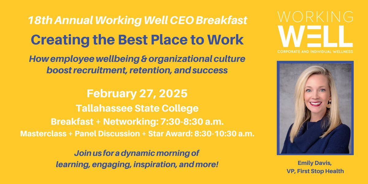 18th Annual Working Well CEO Breakfast