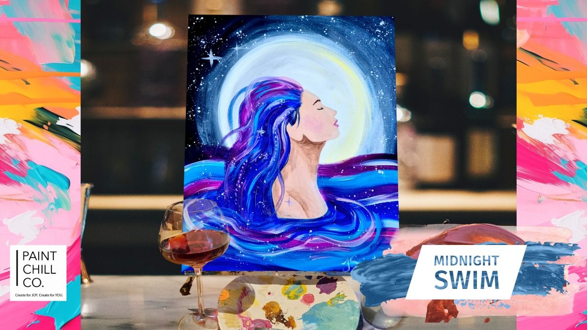 Portsmouth Paint n Sip -"Midnight Swim"