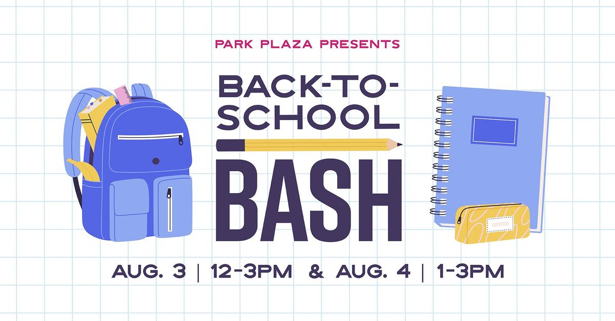 Back to School Bash!