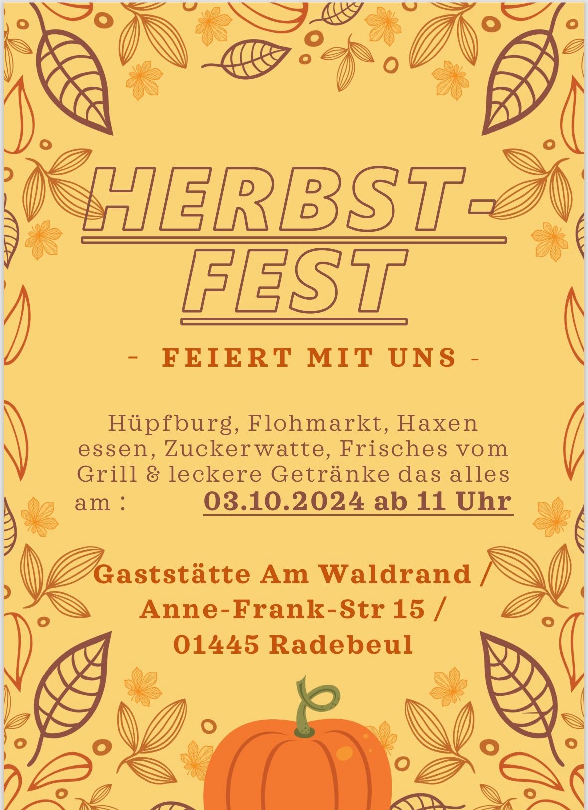 Herbstfest \ud83c\udf42 