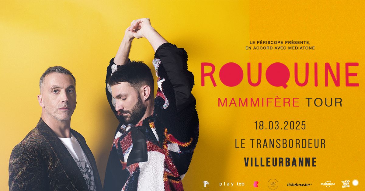 ROUQUINE en concert au Transbordeur