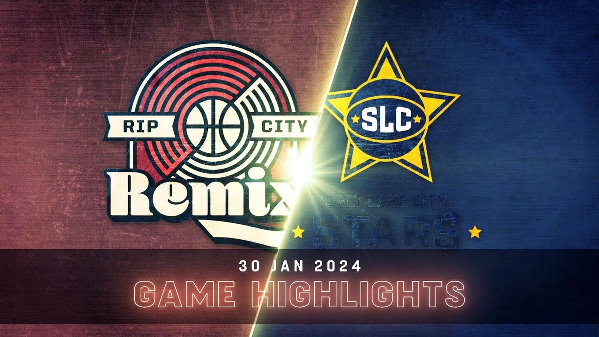 Parking Rip City Remix at Salt Lake City Stars