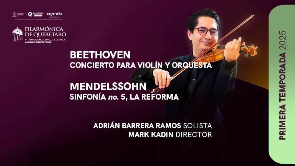 BEETHOVEN Y MENDELSSOHN EN EL TEATRO DE LA CIUDAD