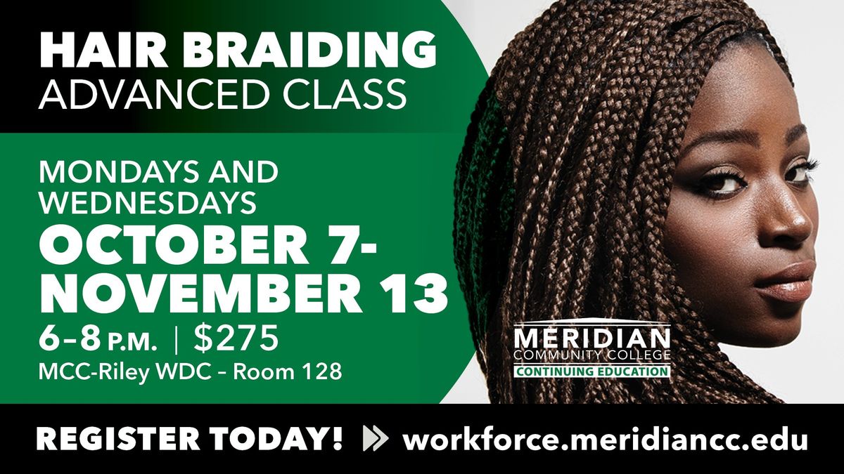 HAIR BRAIDING ADVANCED CLASS