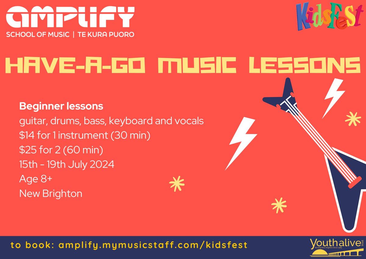 Have-a-go Music Lessons!