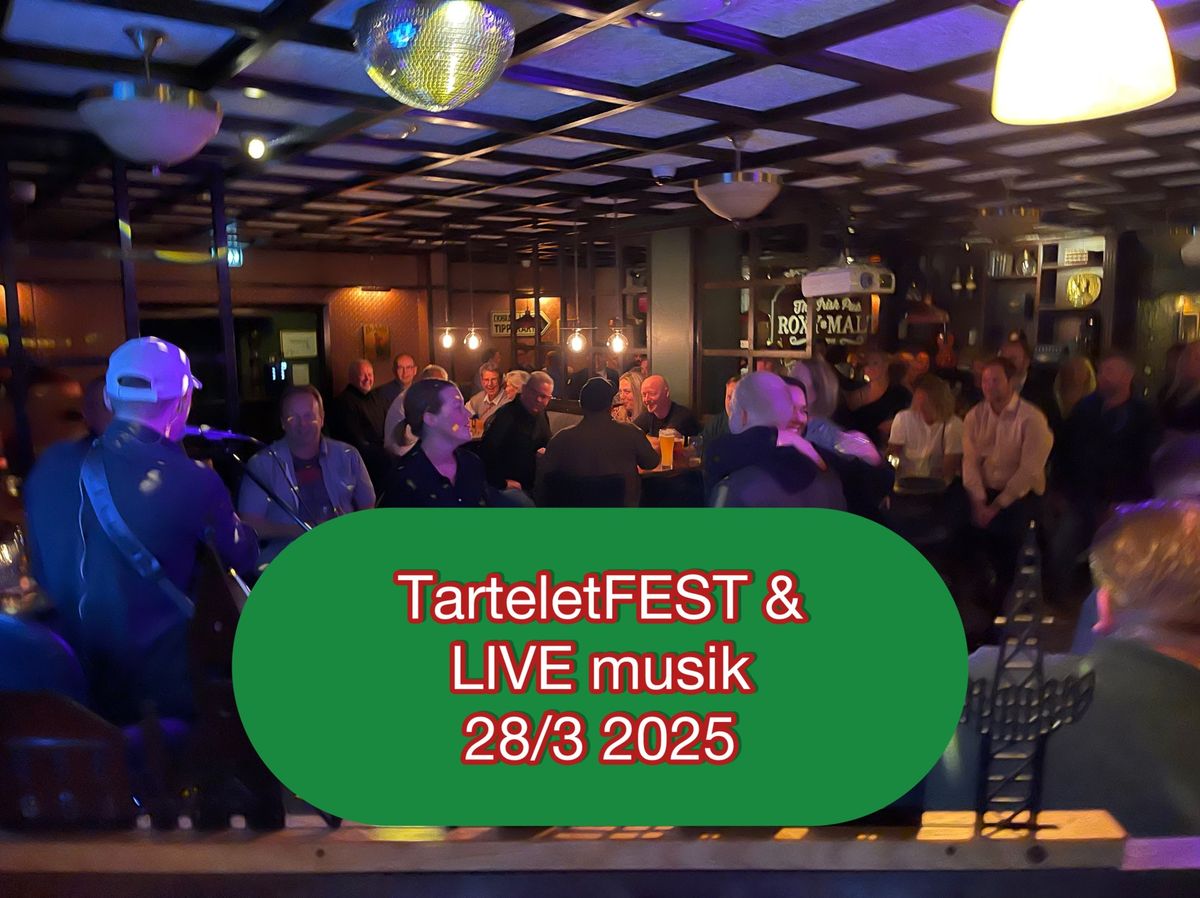 TarteletFEST & LIVEmusik med \u201cThomas Jones\u201d