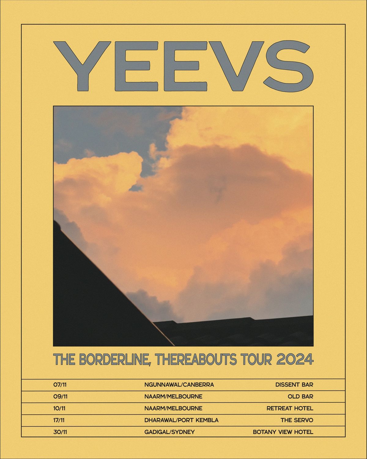 YEEVS W\/ Jay-Ell (Josh Laurence) + Darcy Forever @ The Retreat Hotel (Free)