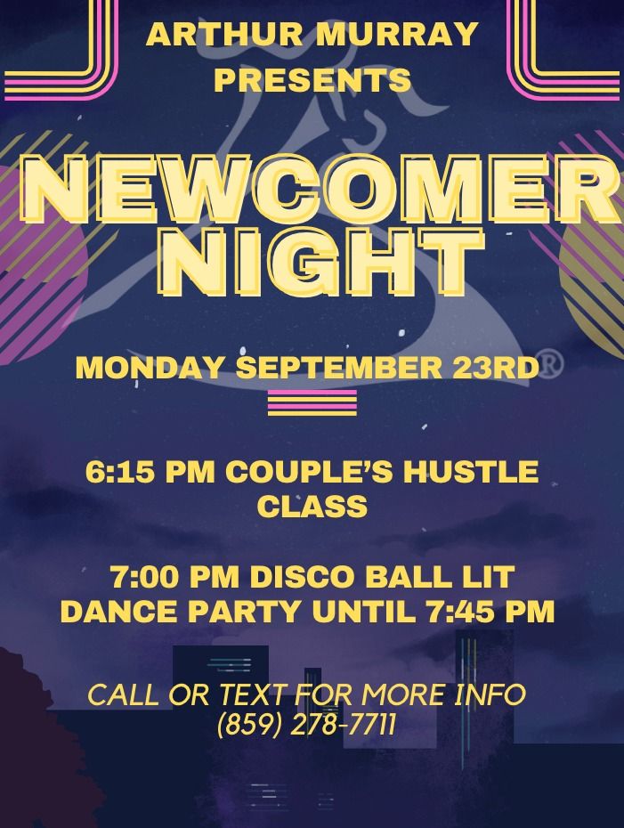 Newcomer Night Dance Party