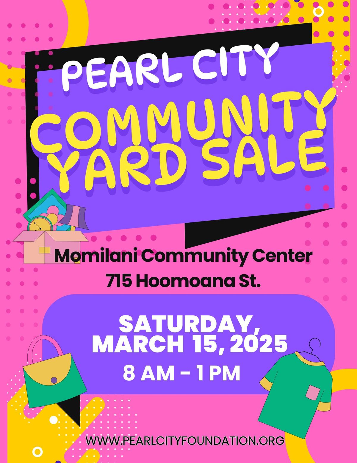 Pearl City Community Yard Sale