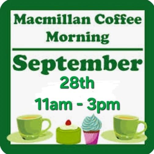 Macmillan Coffee Morning 