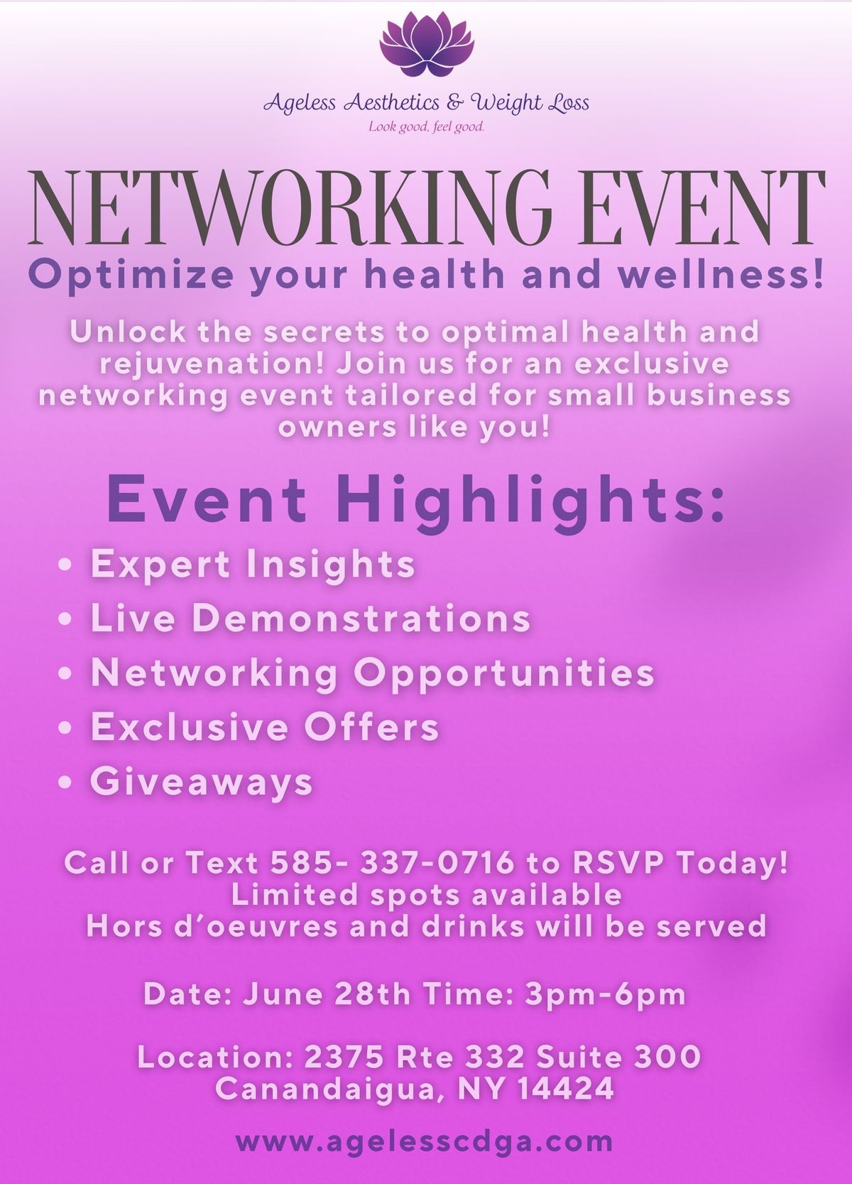 Exclusive Networking Event