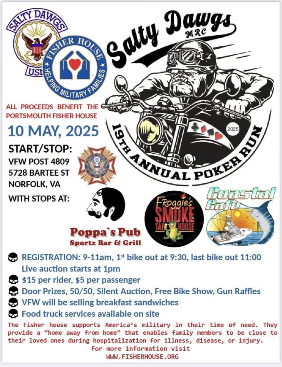 Salty Dawgs MRC 19th Annual Poker Run