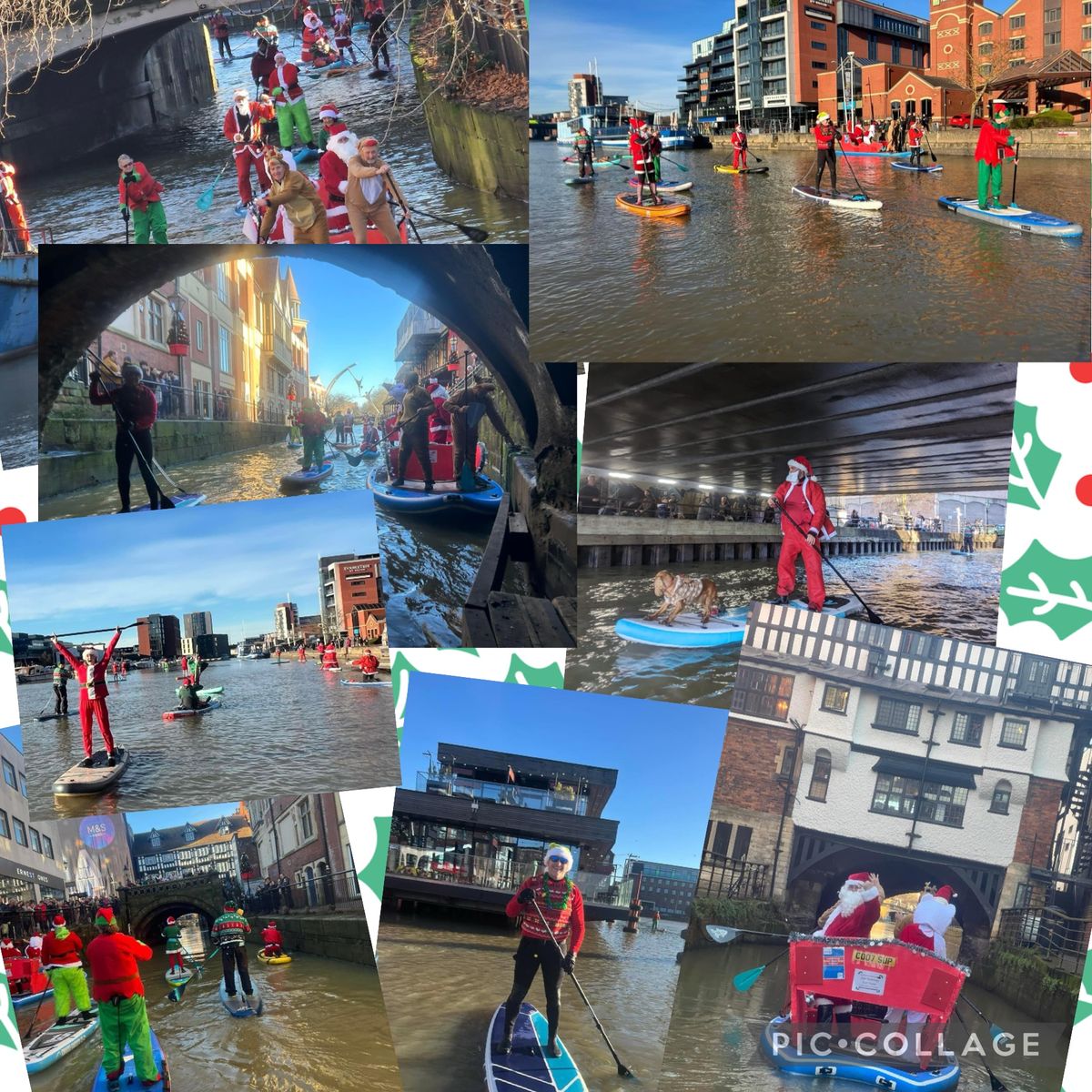 Lincoln 2024 Christmas Fancy Dress SUP Paddle \ud83c\udf84