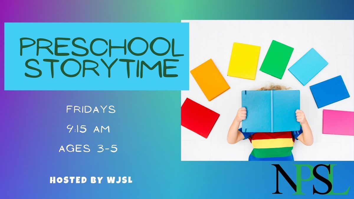 WJSL Preschool Storytime