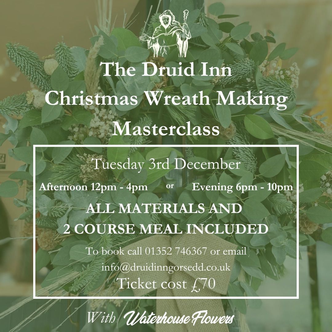 \ud83c\udf84Christmas Wreath Making Masterclass