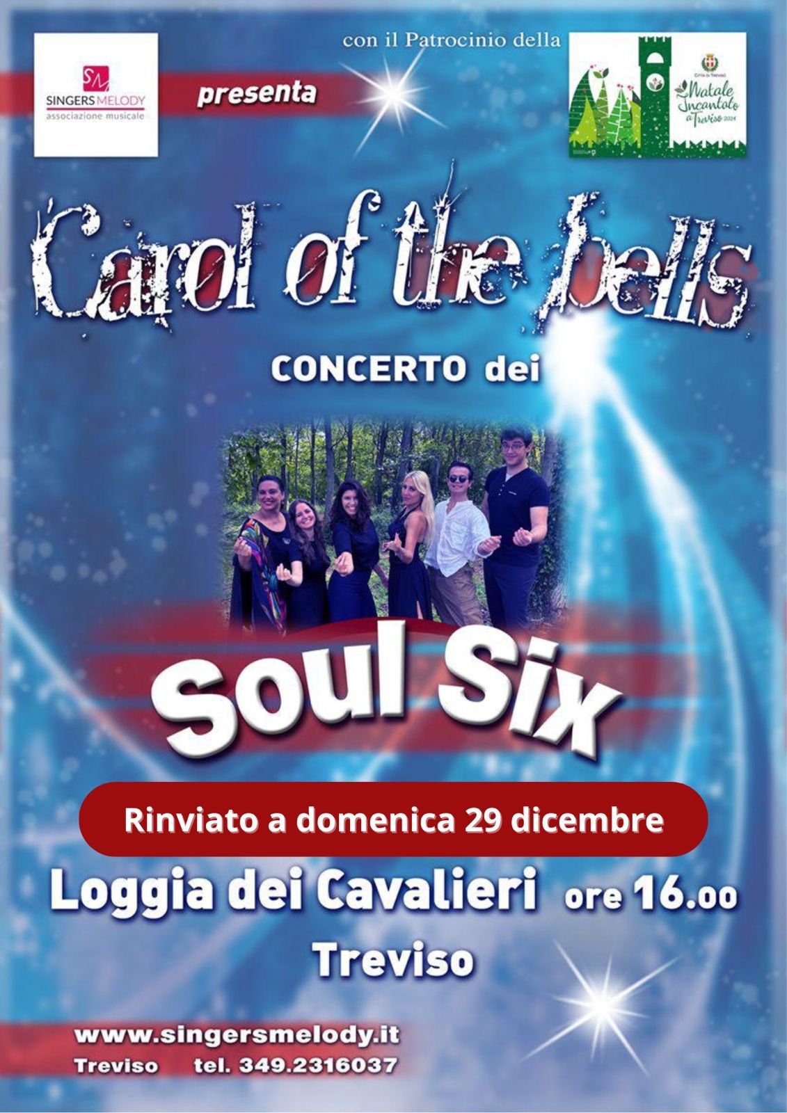 Carol Of The bells concerto gospel Soul Six