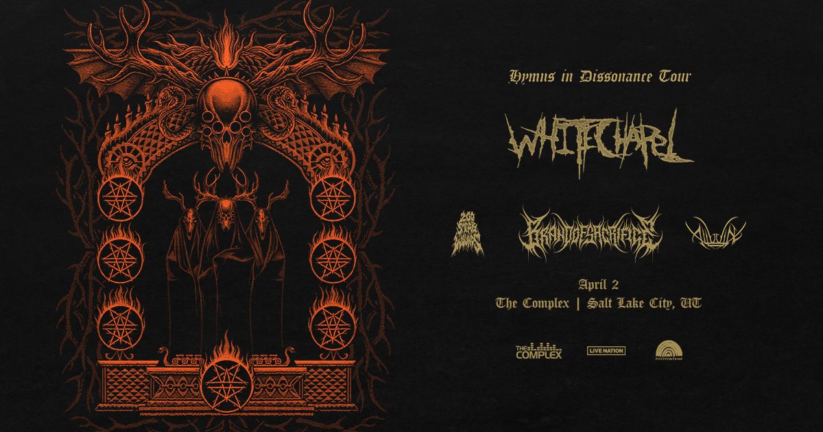 WHITECHAPEL - Hymns In Dissonance Tour at The Complex