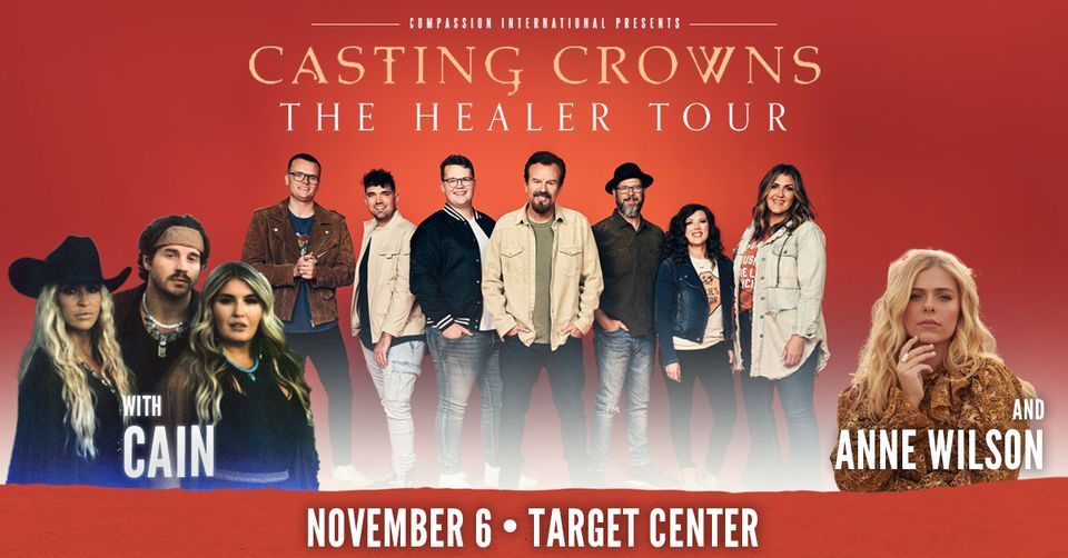 Casting Crowns The Healer Tour, Target Center, Minneapolis, 6 November