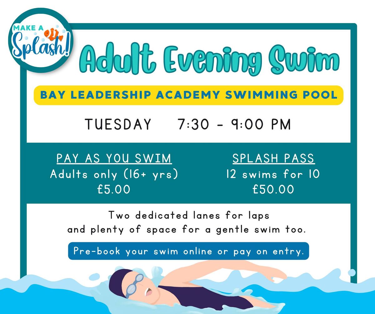 Adult Evening Swim