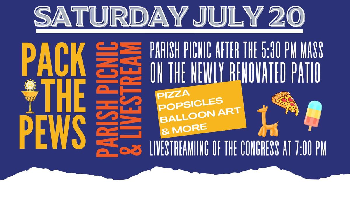 Parish picnic & livestream