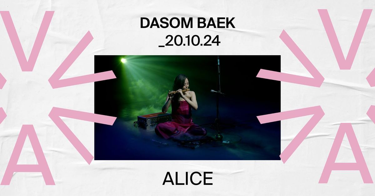 Dasom Baek (KR) at ALICE