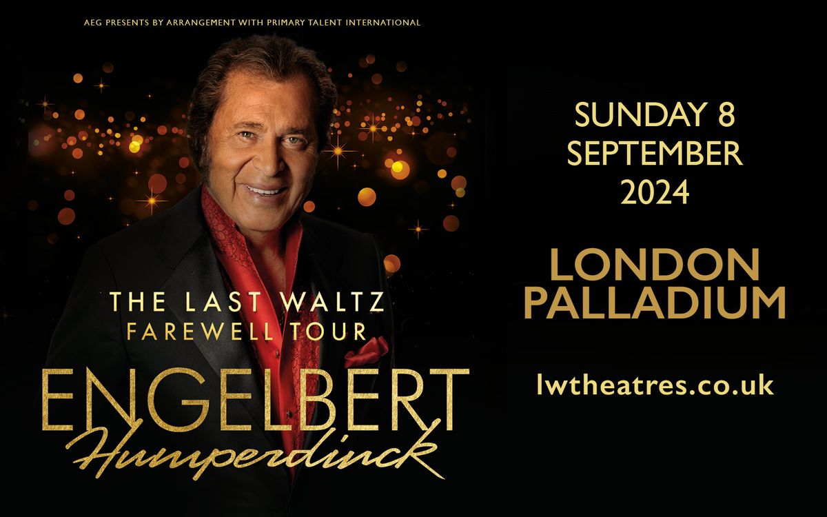 Engelbert Humperdinck London Tickets