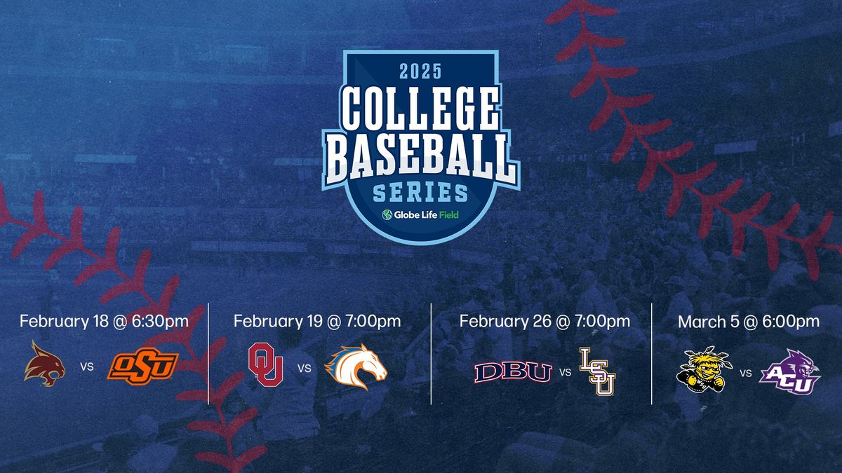 College Baseball Series - Mid-Week Games