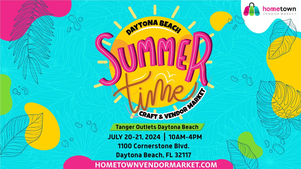 Daytona Beach Summertime Craft and Vendor Market