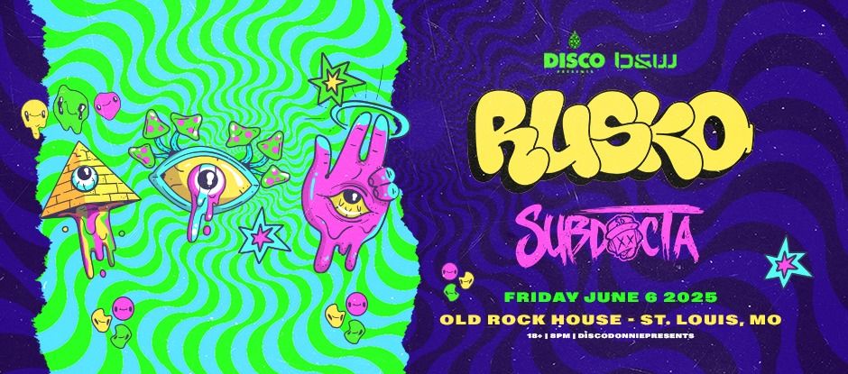 Rusko x Subdocta | Old Rock House - 06.06.25