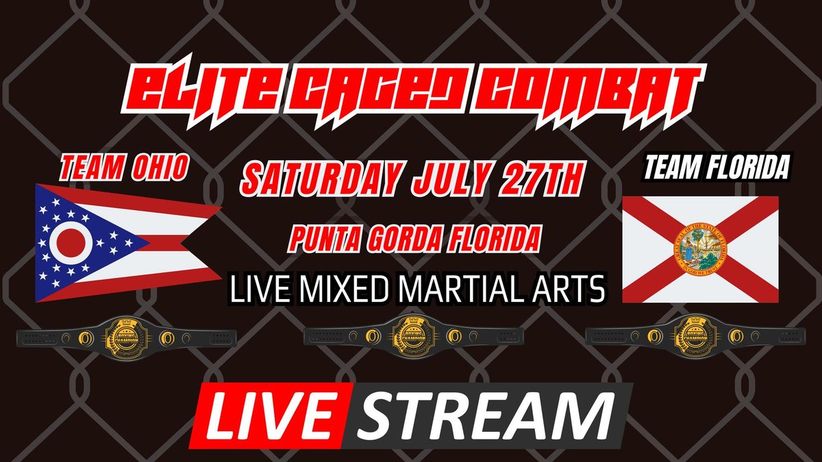 Elite CAGED Combat - Ohio vs Florida Live MMA Action July 27th 2024