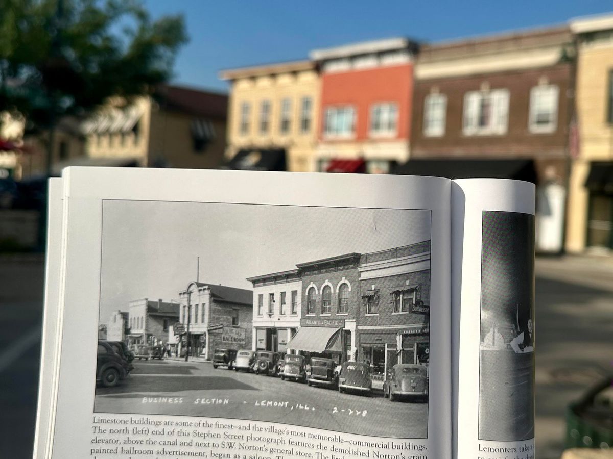 Now & Then: Lemont Downtown Book Walk