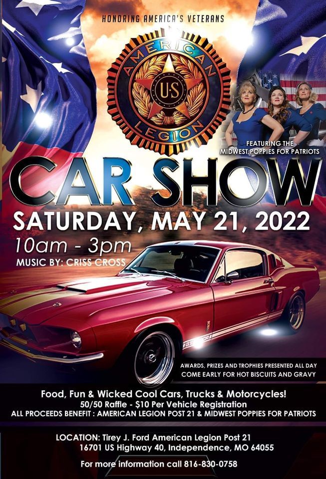 Spring Car Show, The American Legion - Tirey J. Ford Post 21 ...