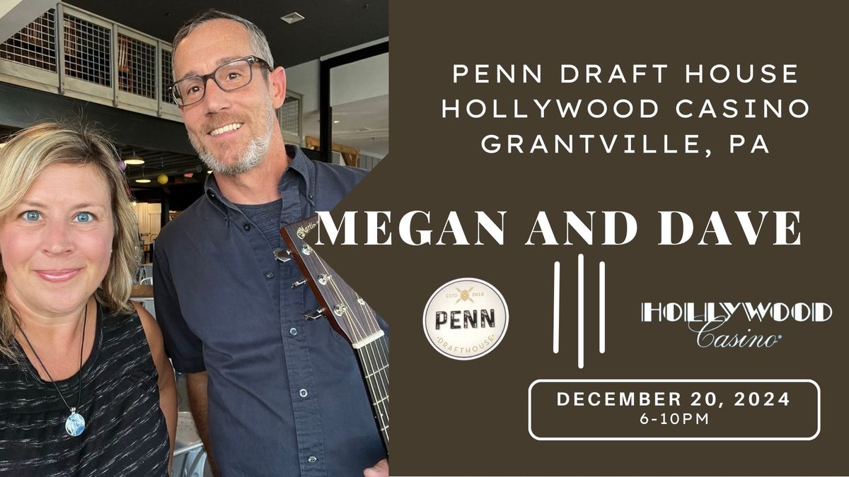 Megan and Dave at the Penn Draft House (Hollywood Casino)