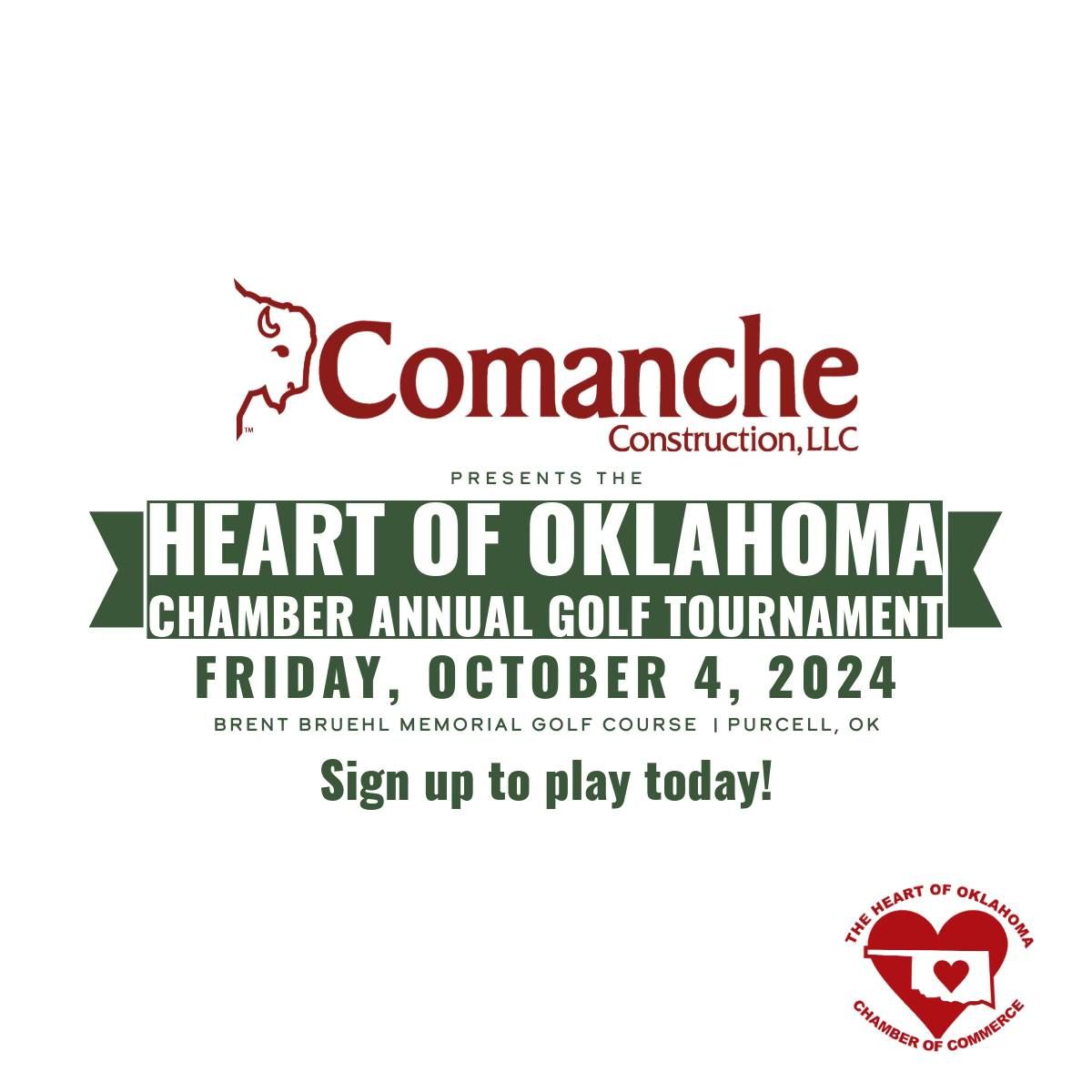 Heart of OK Chamber 29th Annual Golf Tournament