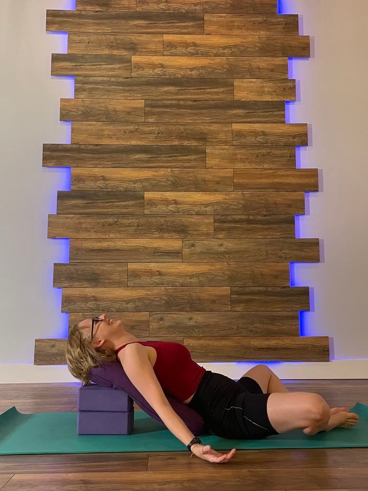 Don't Stop, Use A Prop- A Restorative Yoga Workshop