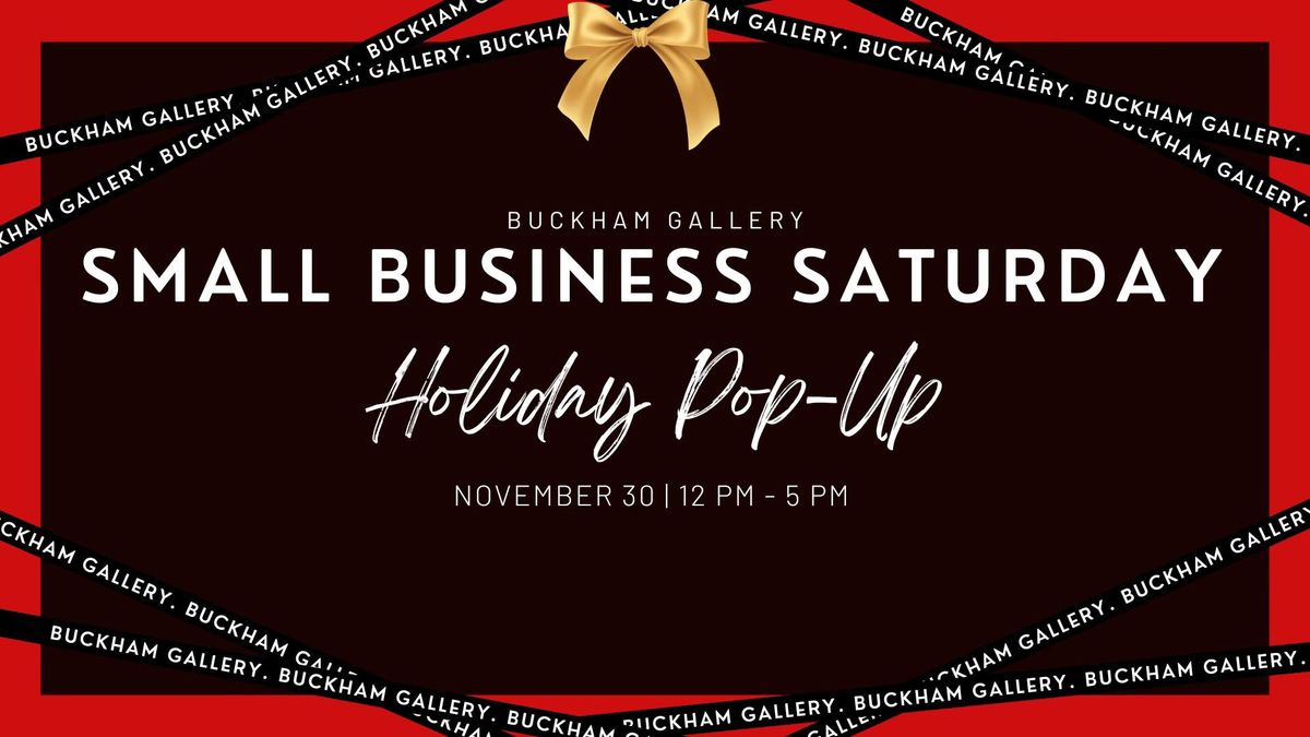 Small Business Saturday with Holiday Pop-Up Table