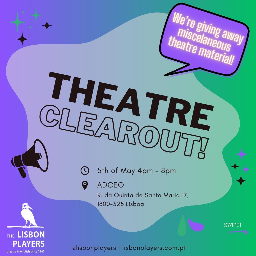 Theatre Spring Meetup and Free Stock Clearing