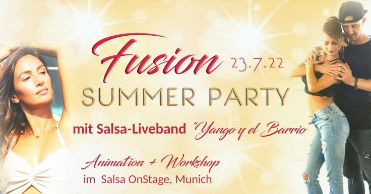 Fusion Summer Party Salsa & Bachata by Salsa on Stage & del Vecchio Dance