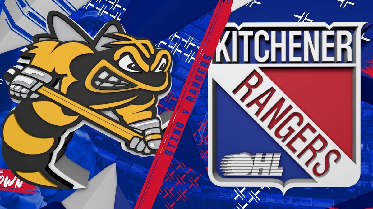 Sarnia Sting at Kitchener Rangers