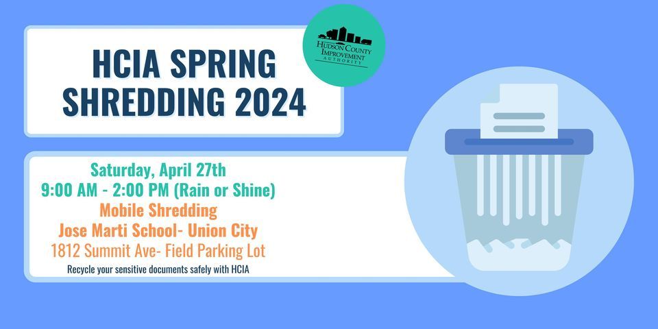HCIA Spring Shredding Day- Union City