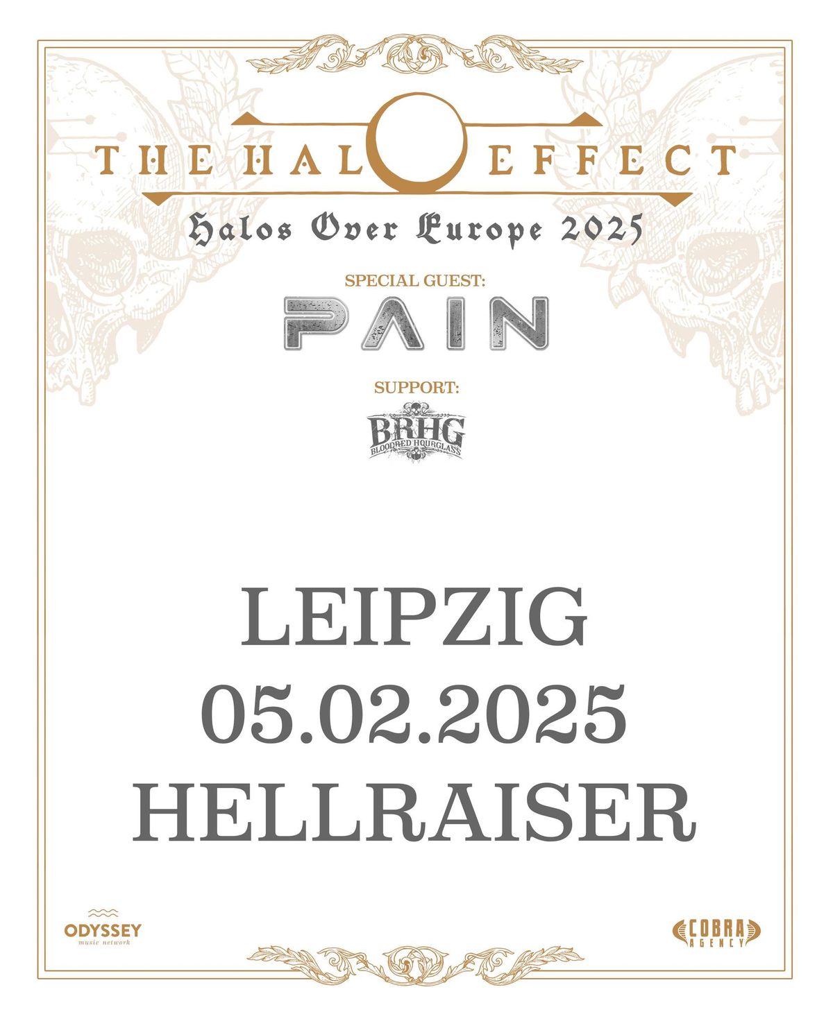 THE HALO EFFECT + Special Guest: PAIN & Support: Bloodred Hourglass | Hellraiser Leipzig