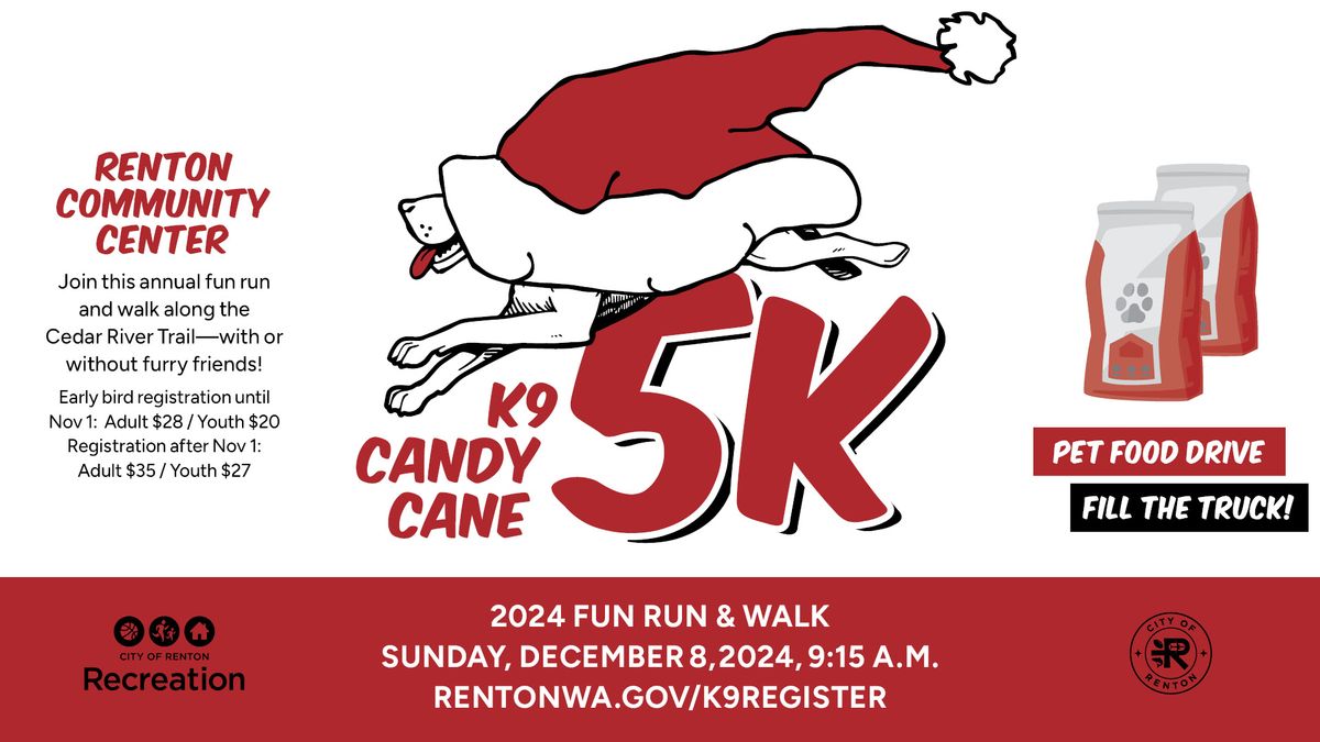 K9 Candy Cane 5K Fun Run