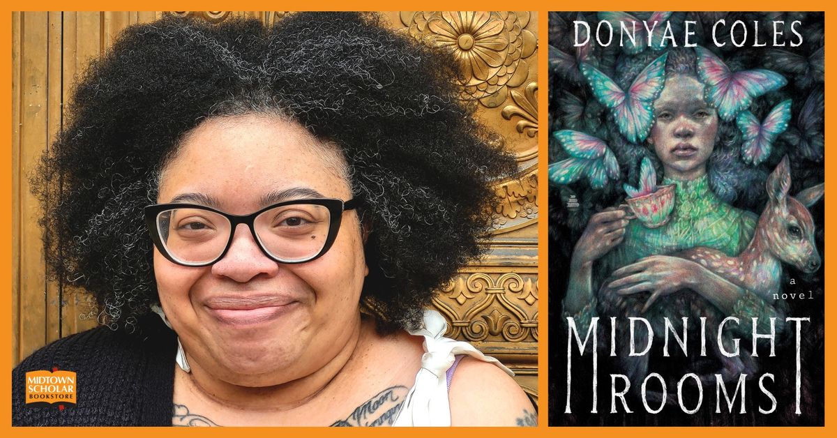 Book Launch with Donyae Coles: Midnight Rooms