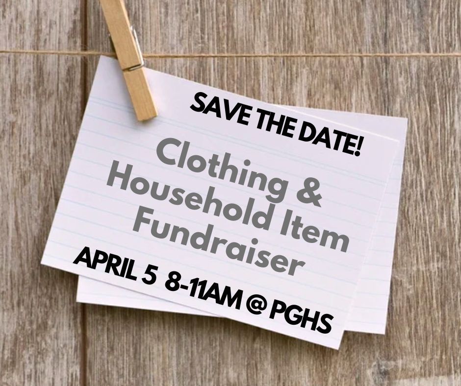 PTSA Clothing & Household Item Drive