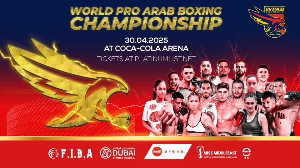 World Pro Arab Boxing Championship at Coca-Cola Arena in Dubai